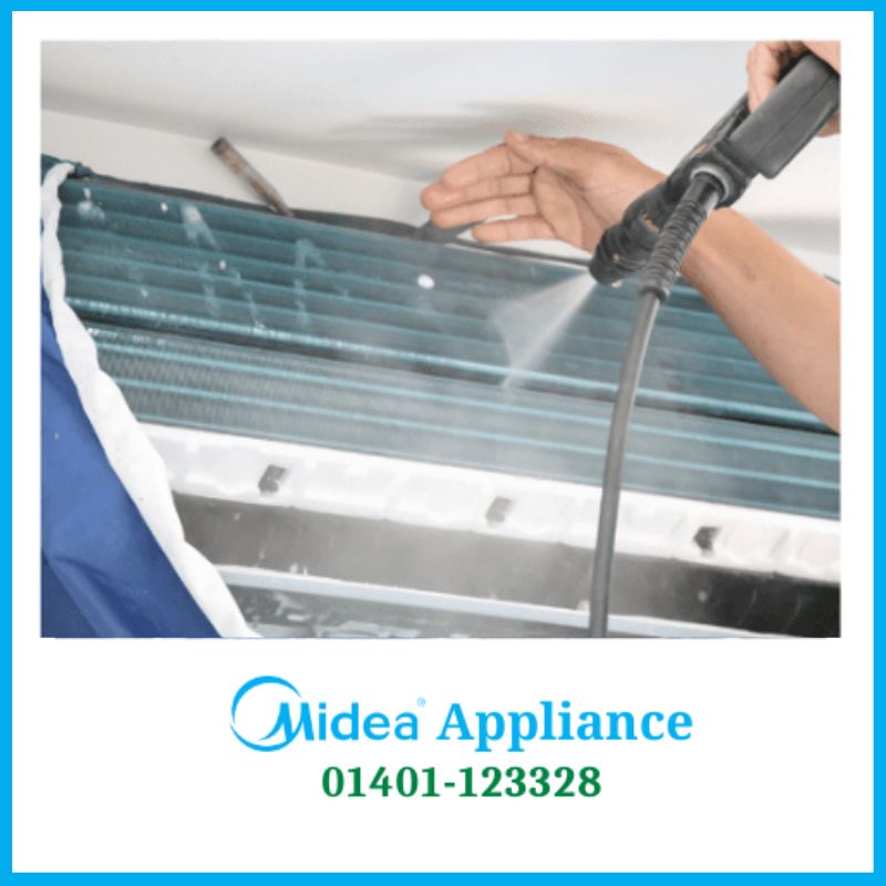 Midea AC Jet Wash Service